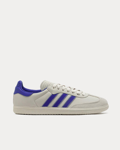 Adidas x Humanrace Samba Cloud White / Navy Low Top Sneakers