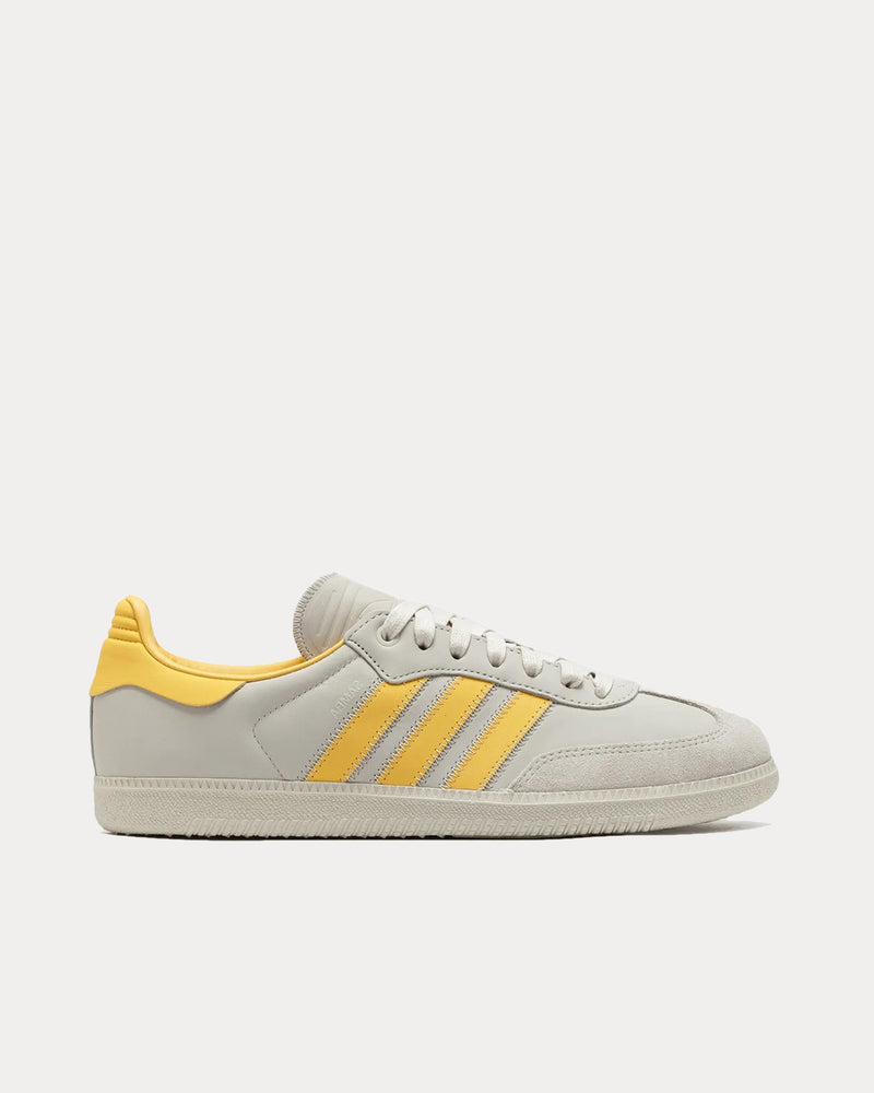 Adidas x Humanrace Samba Cloud White / Bold Gold Low Top Sneakers - 1