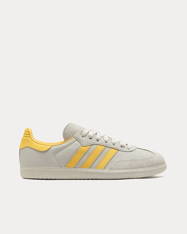 Adidas x Humanrace Samba Cloud White / Bold Gold Low Top Sneakers