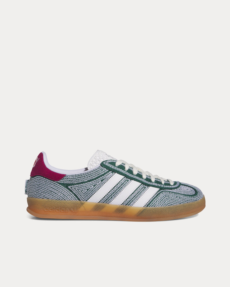 Adidas x Sean Wotherspoon Gazelle Indoor Collegiate Green / Cloud White / Gum Low Top Sneakers - 1