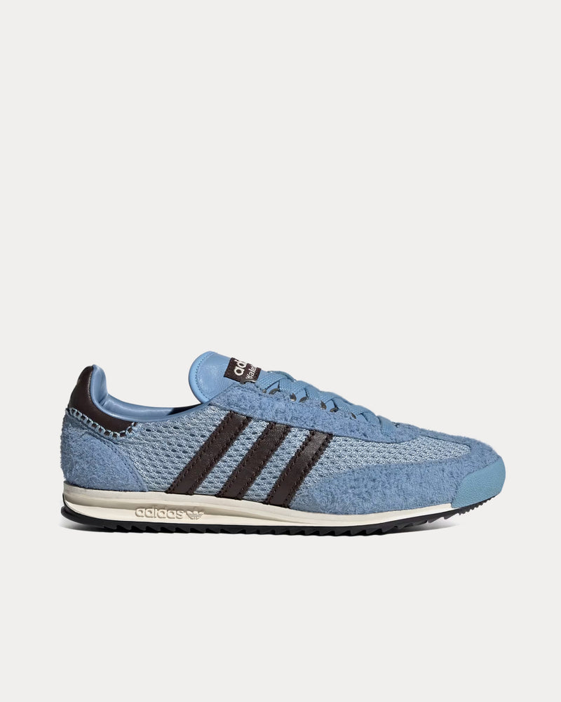 Adidas x Wales Bonner SL 76 Ash Blue / Core Black / Ash Blue Low Top Sneakers - 1