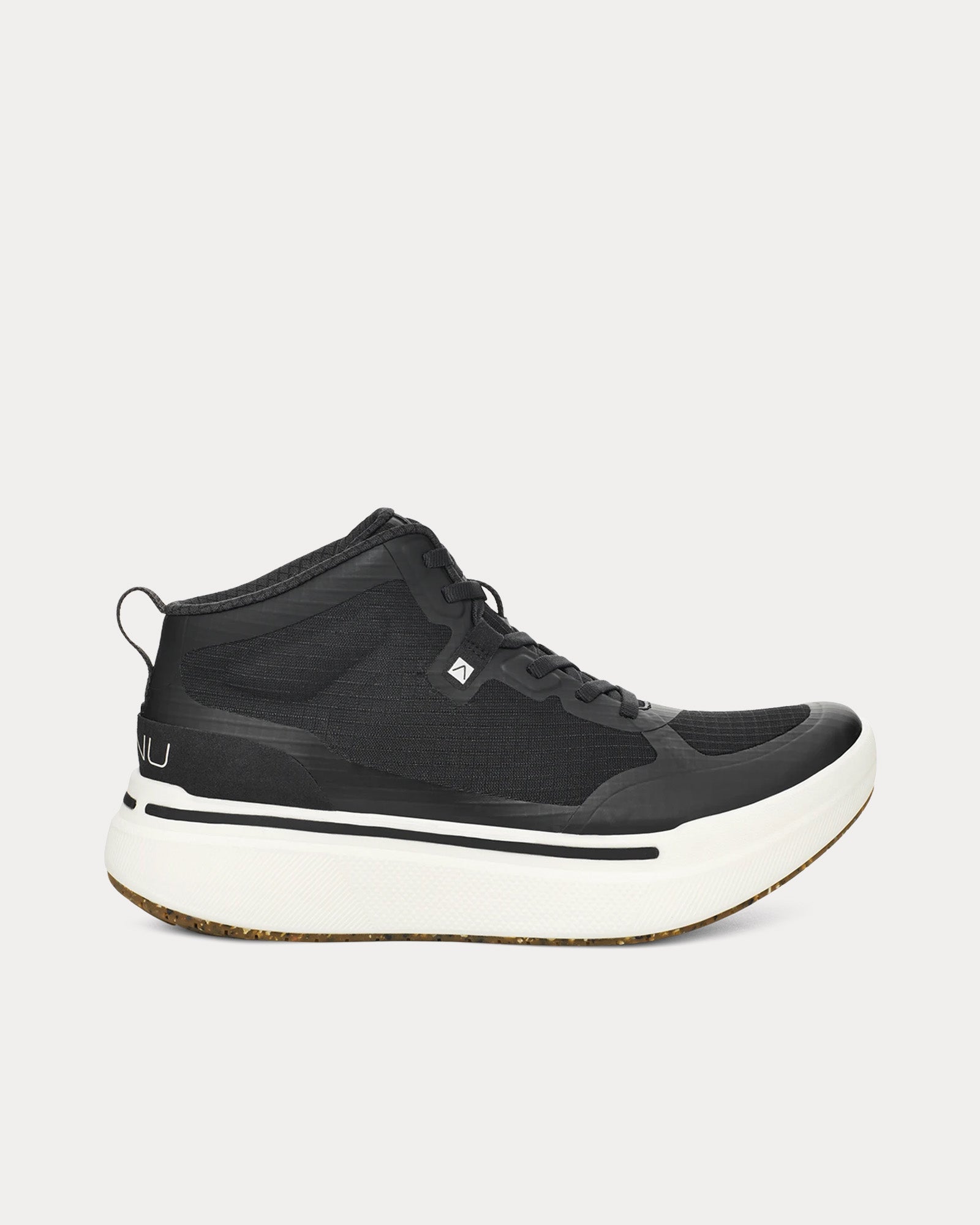 Ahnu Sequence 1 Mid Black / White Mid Top Sneakers - 1