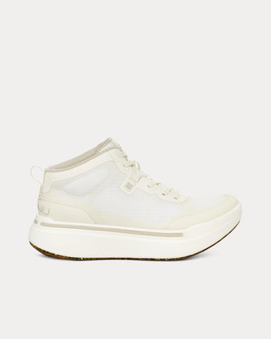 Ahnu Sequence 1 Mid White / White Mid Top Sneakers