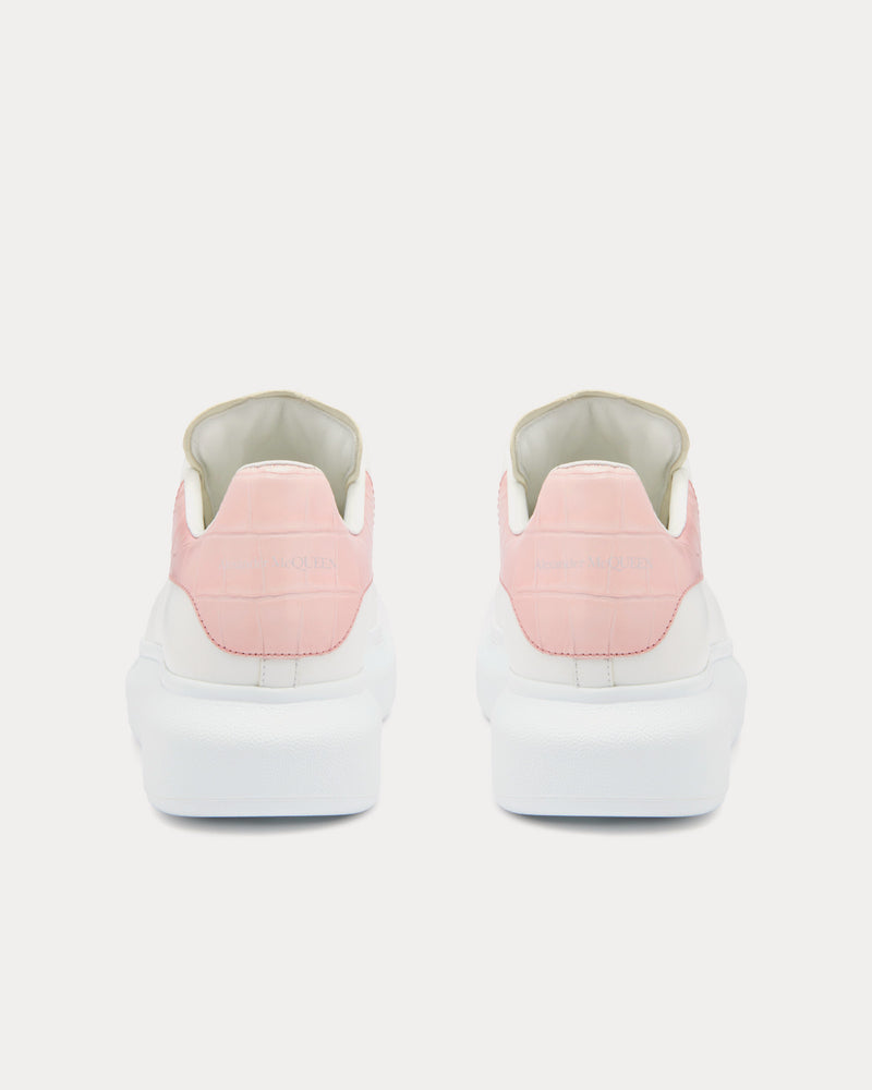 Alexander McQueen Oversized with Croc Heel White / Clay Low Top Sneakers - 3