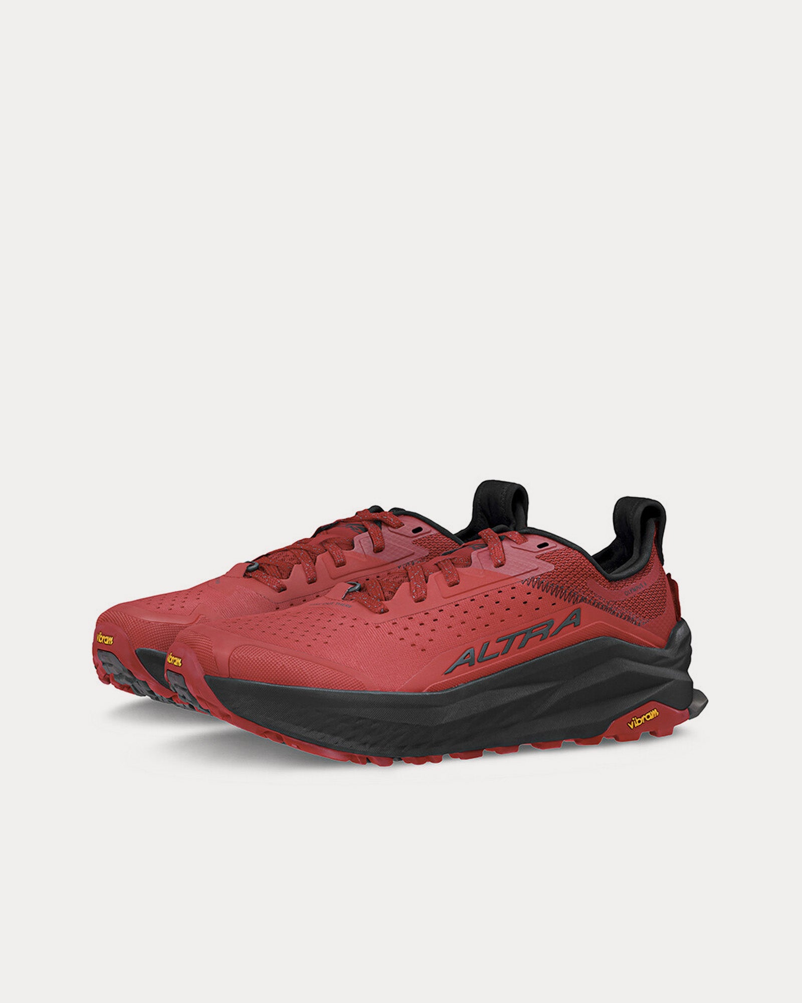 Altra Olympus 6 Red Running Shoes - 3