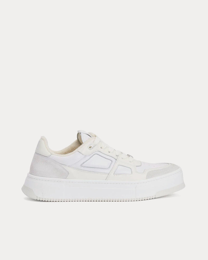 Ami Paris Arcade Leather White Low Top Sneakers - 1