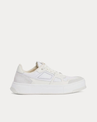 AMI Arcade Leather White Low Top Sneakers