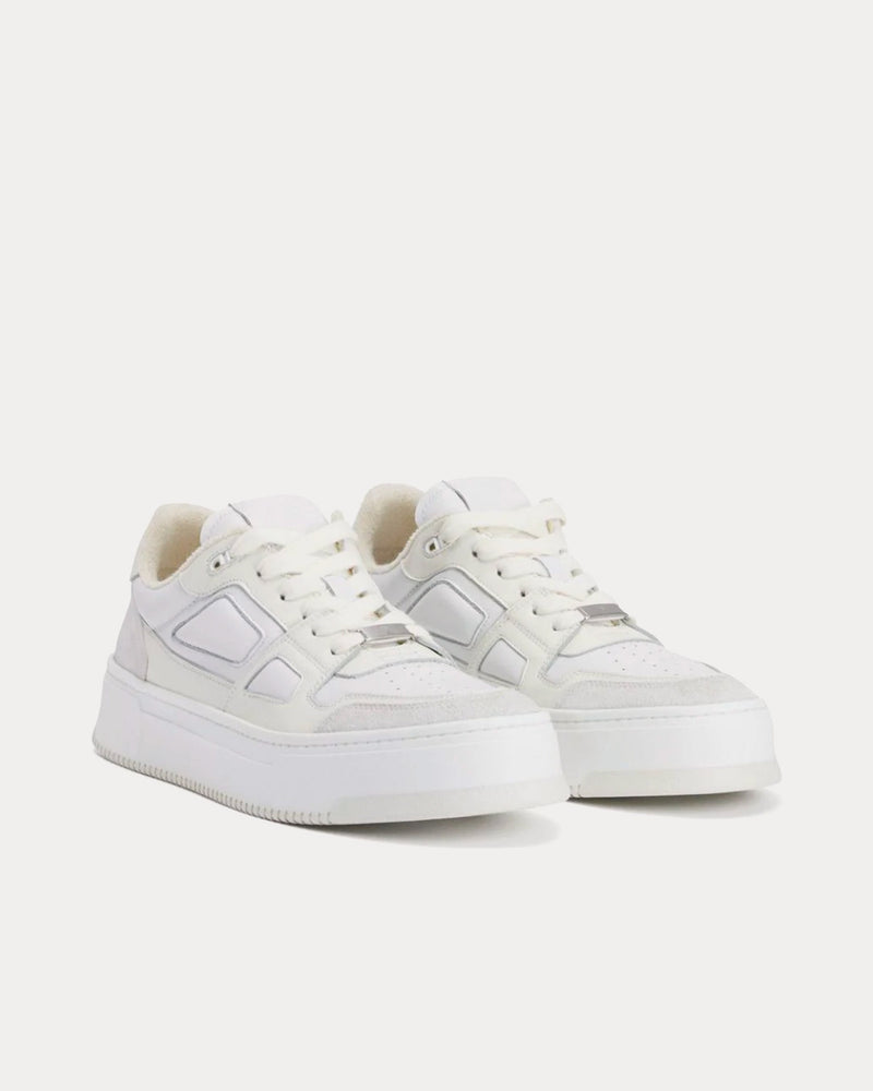 Ami Paris Arcade Leather White Low Top Sneakers - 2