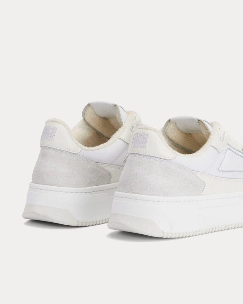 Ami Paris Arcade Leather White Low Top Sneakers - 3