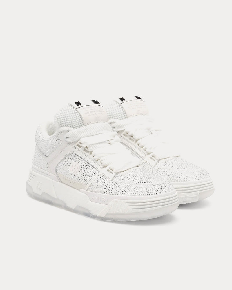 AMIRI MA-1 Crystal White Low Top Sneakers - 2