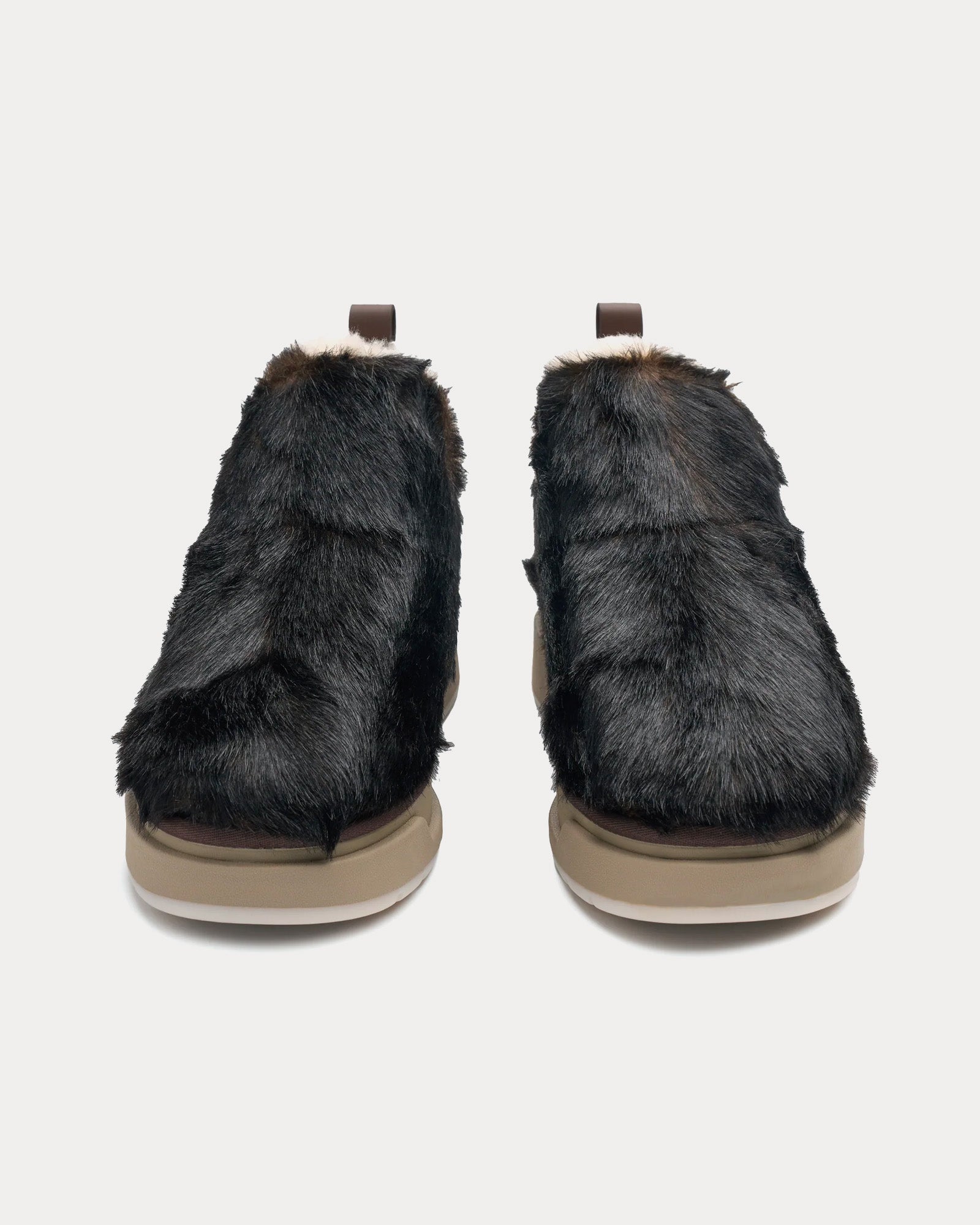 AMIRI Malibu Faux Fur Black Boots - 2