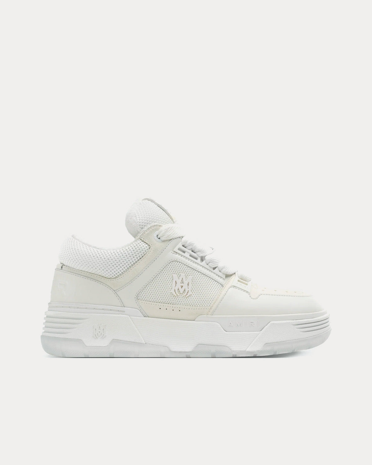 AMIRI MA-1 White / Grey Low Top Sneakers - 1