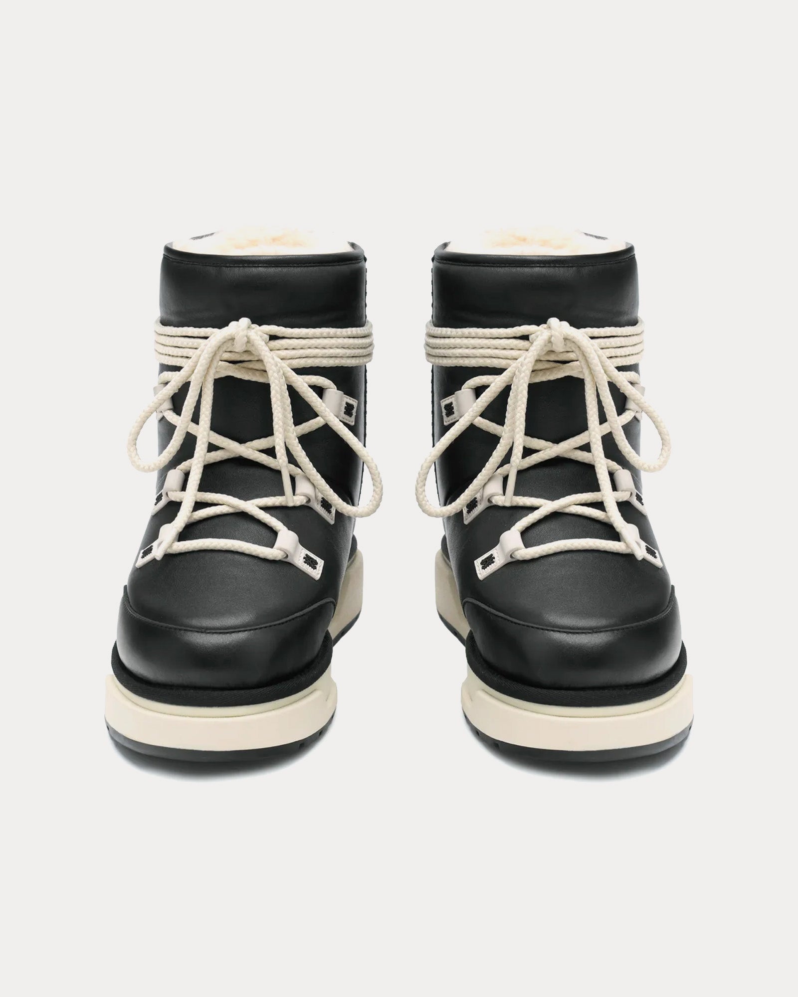 AMIRI Malibu Hi Leather Black Boots - 2