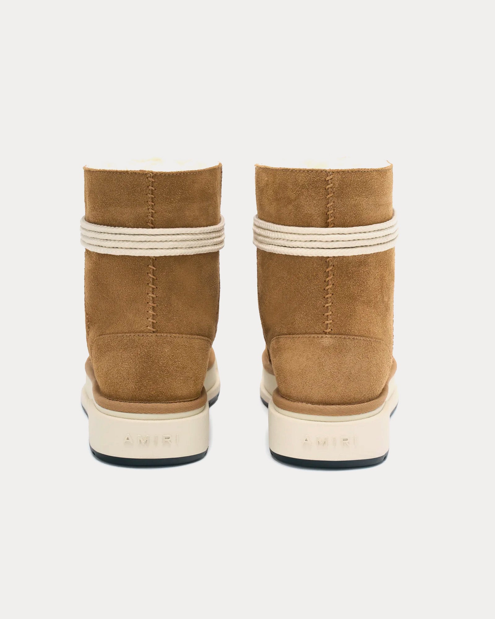 AMIRI Malibu Hi Suede Brown Boots - 3