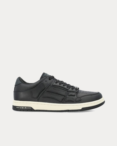 AMIRI Skel-Top Leather Black Low Top Sneakers