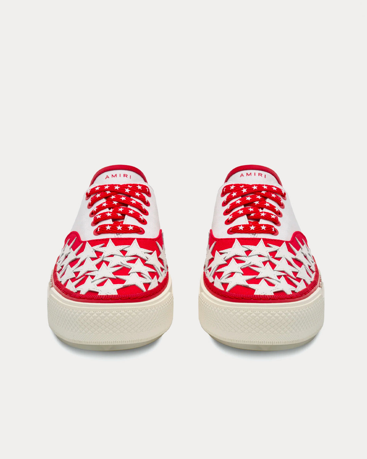 AMIRI Court White / Red Low Top Sneakers - 2