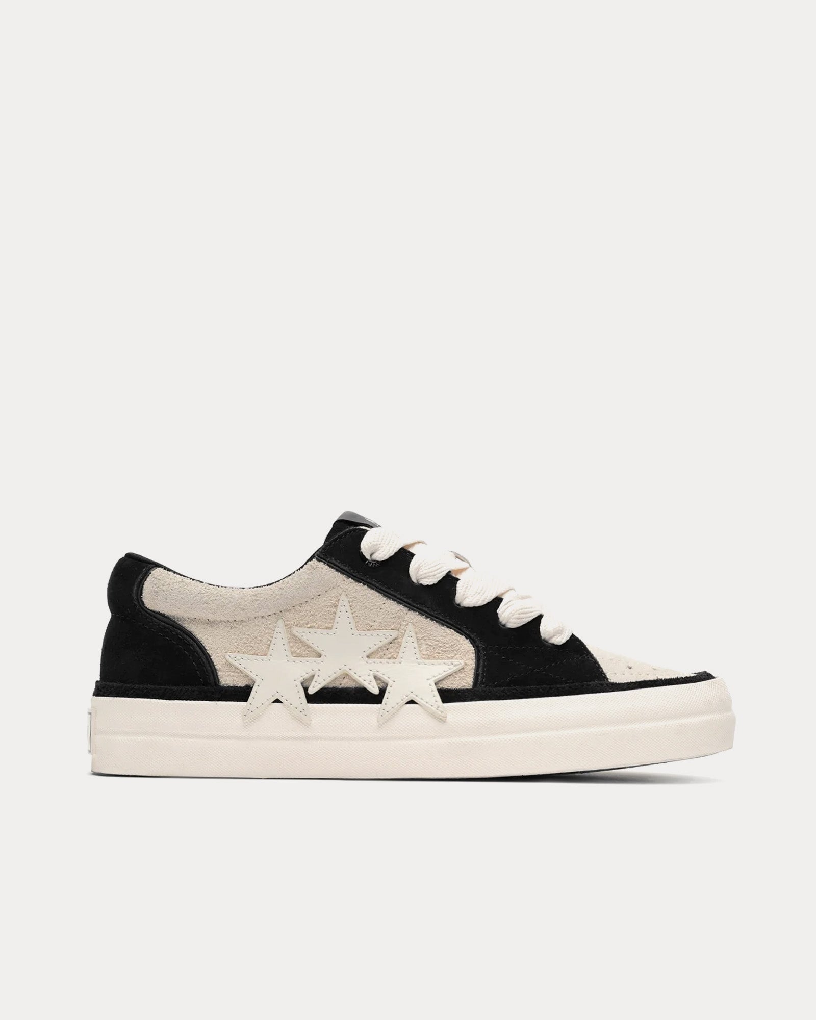 AMIRI Sunset Skate Birch / Black Low Top Sneakers - 1