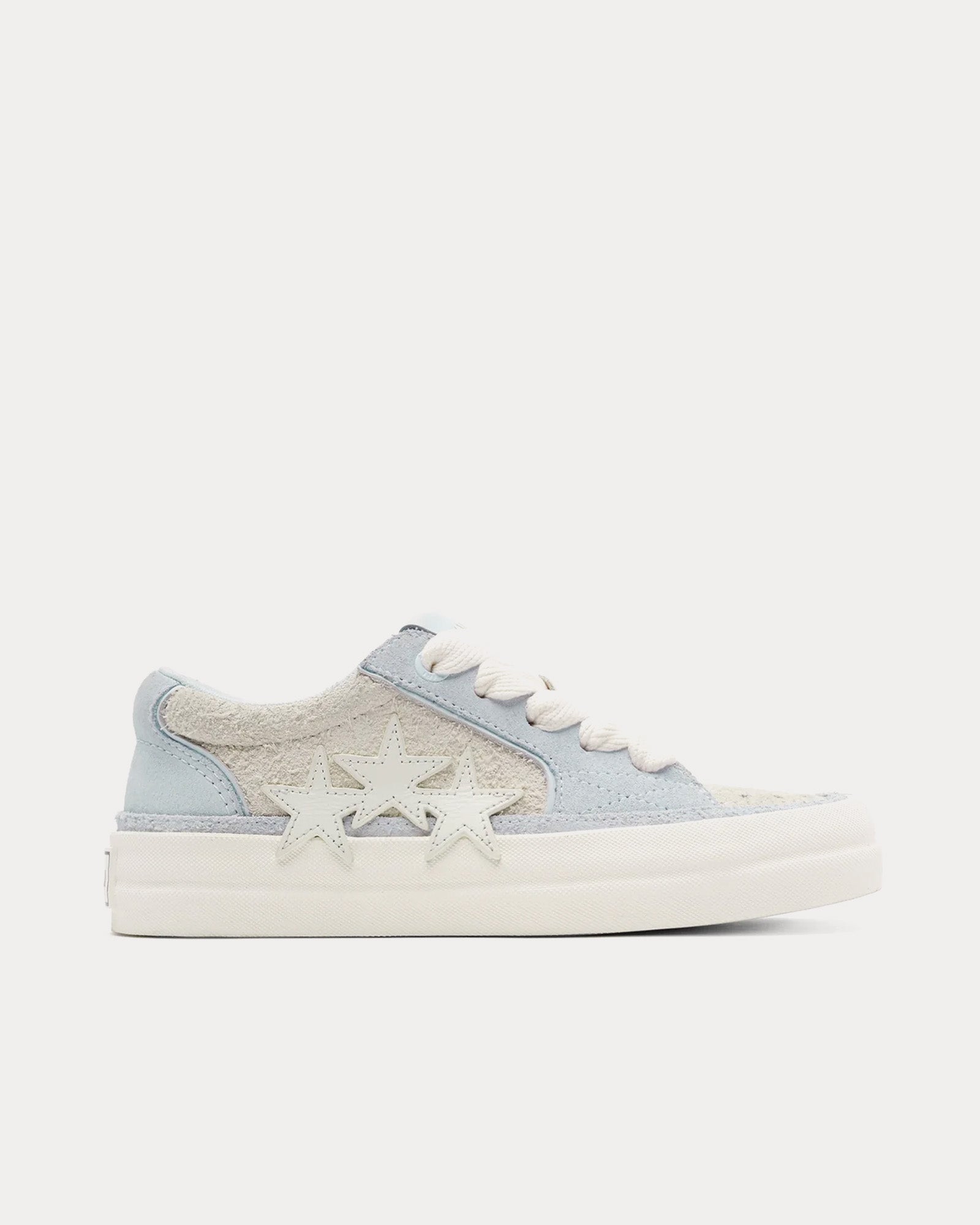 AMIRI Sunset Skate Alabaster / Blue Low Top Sneakers - 1