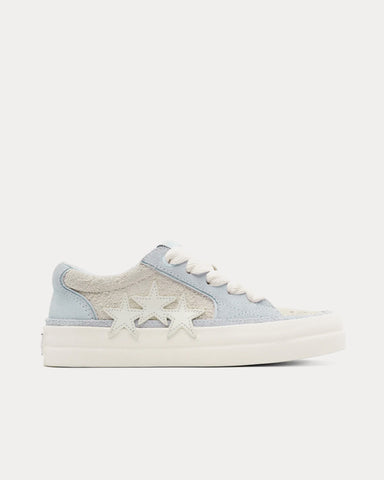 AMIRI Sunset Skate Alabaster / Blue Low Top Sneakers