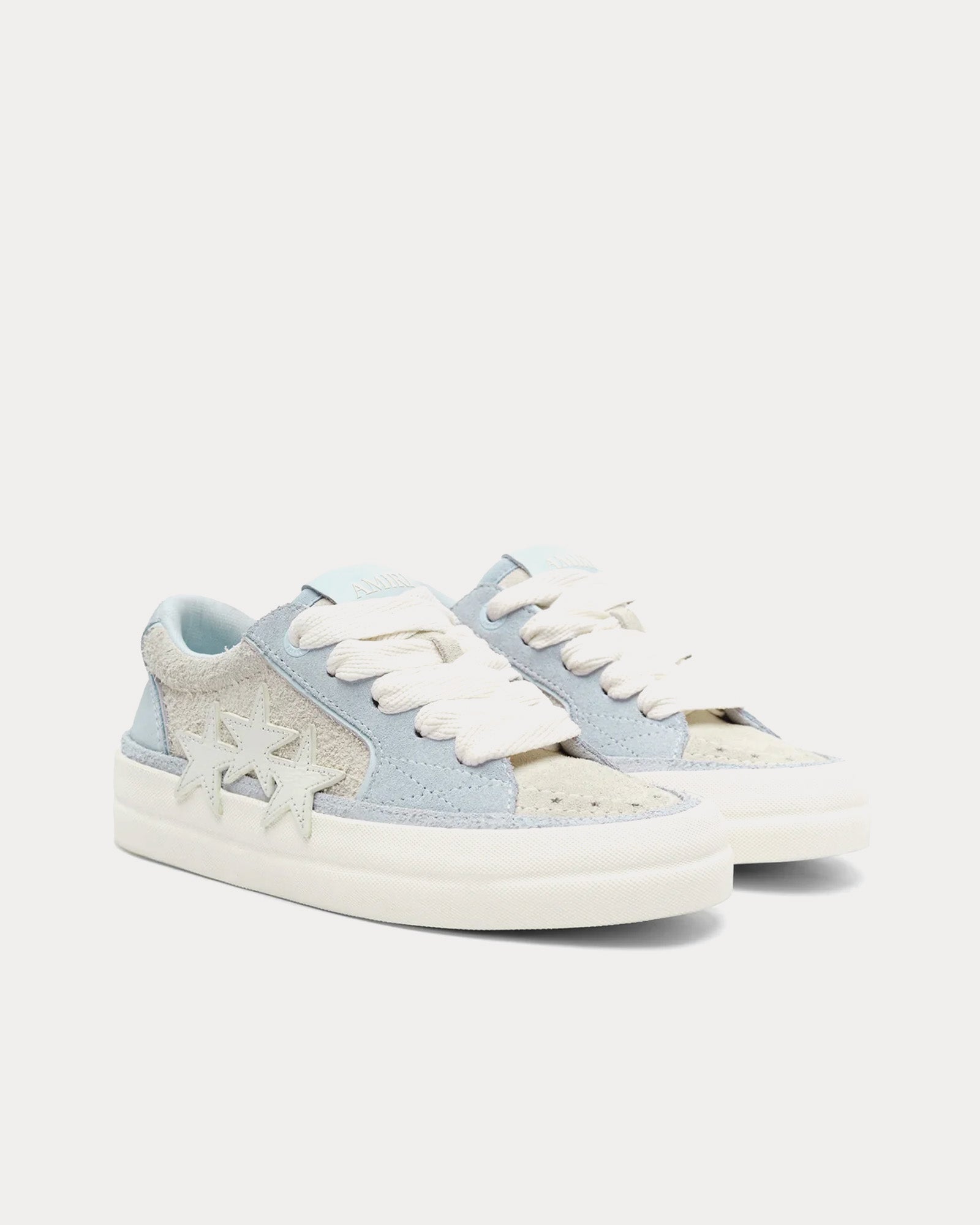 AMIRI Sunset Skate Alabaster / Blue Low Top Sneakers - 2