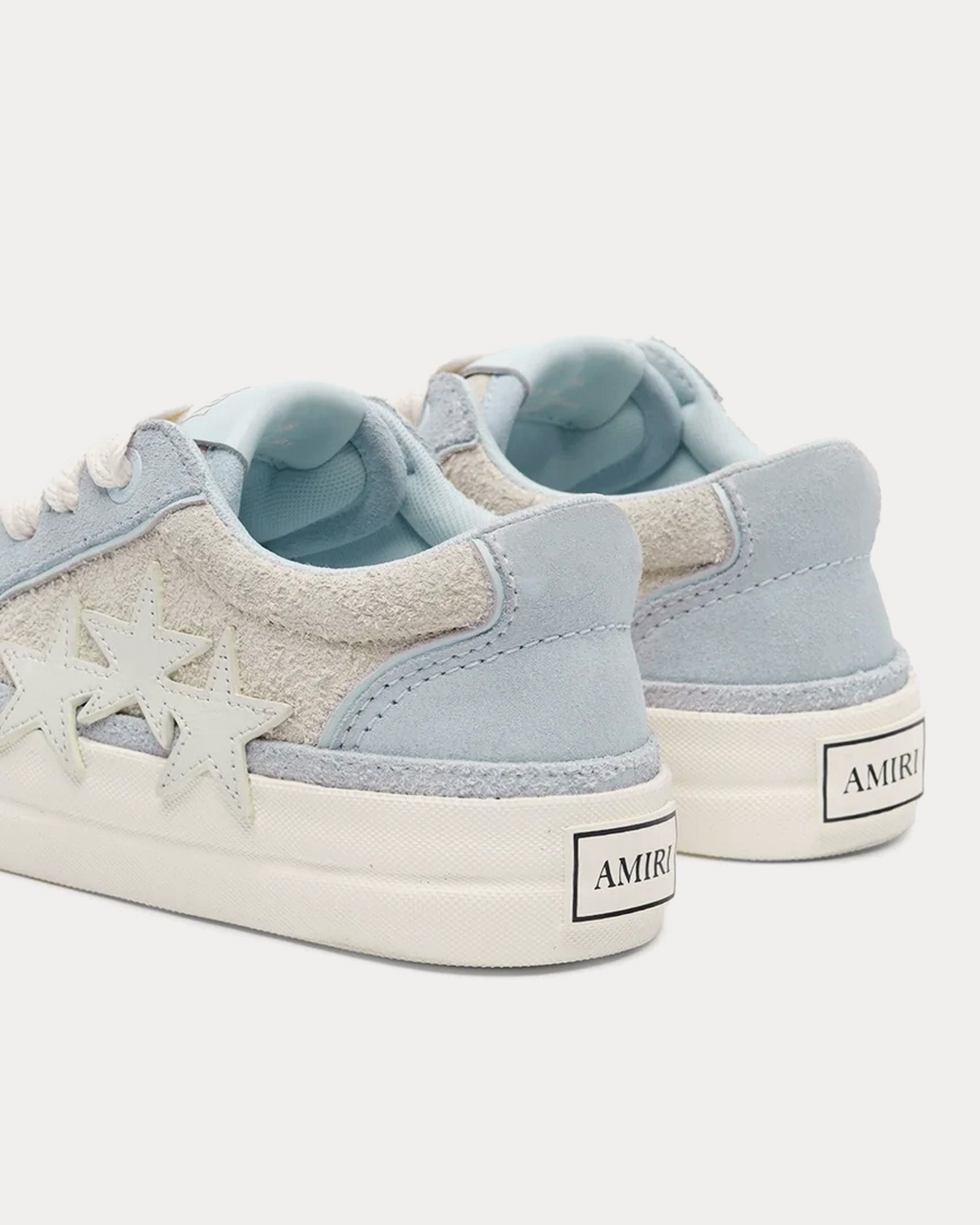 AMIRI Sunset Skate Alabaster / Blue Low Top Sneakers - 4