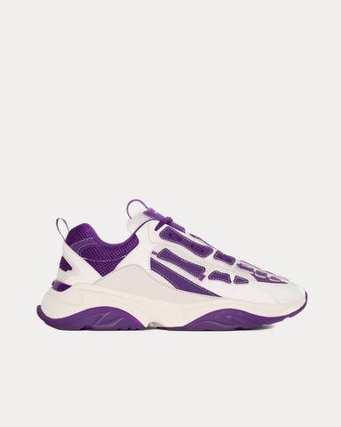 AMIRI Bone Runner Purple / White Low Top Sneakers