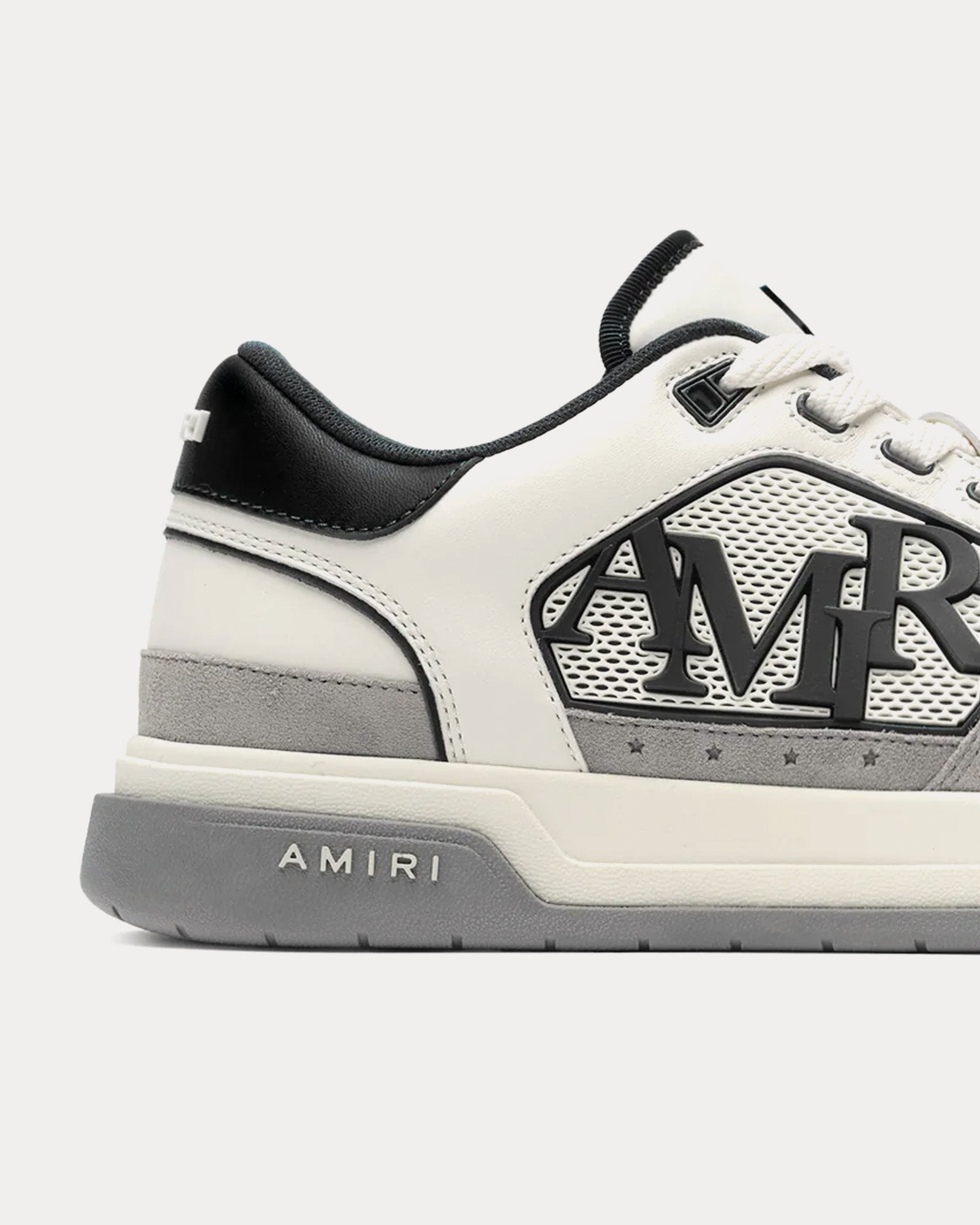 AMIRI Classic Black / Grey / White Low Top Sneakers - 4