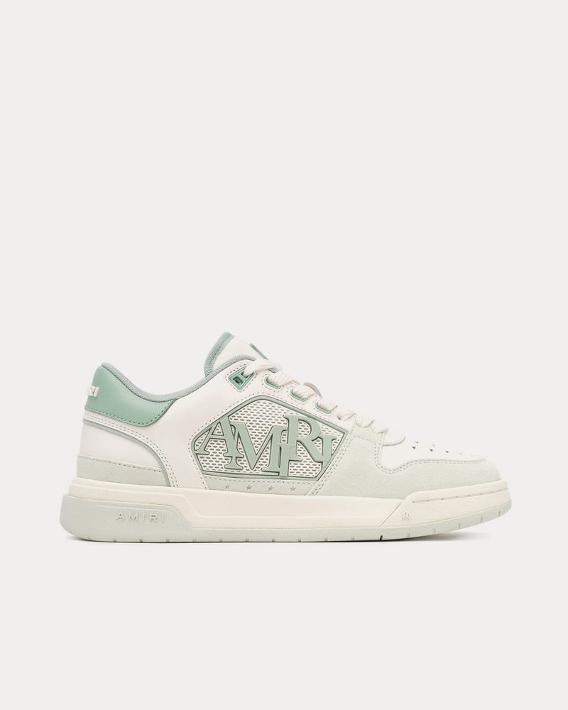 AMIRI Classic Frosty Green Low Top Sneakers - 1