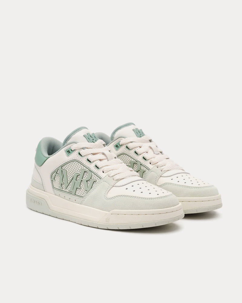 AMIRI Classic Frosty Green Low Top Sneakers - 2