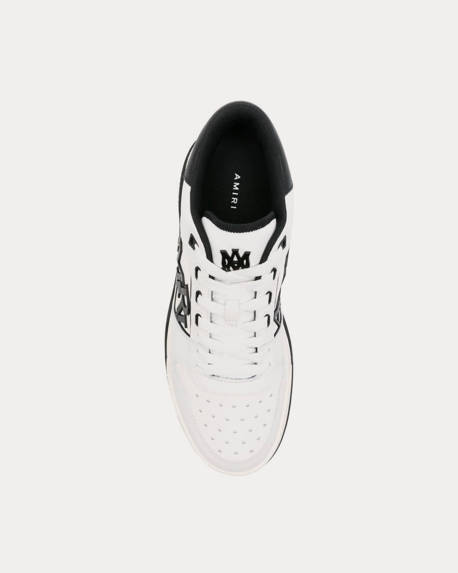 AMIRI Classic White / Black Low Top Sneakers - 2