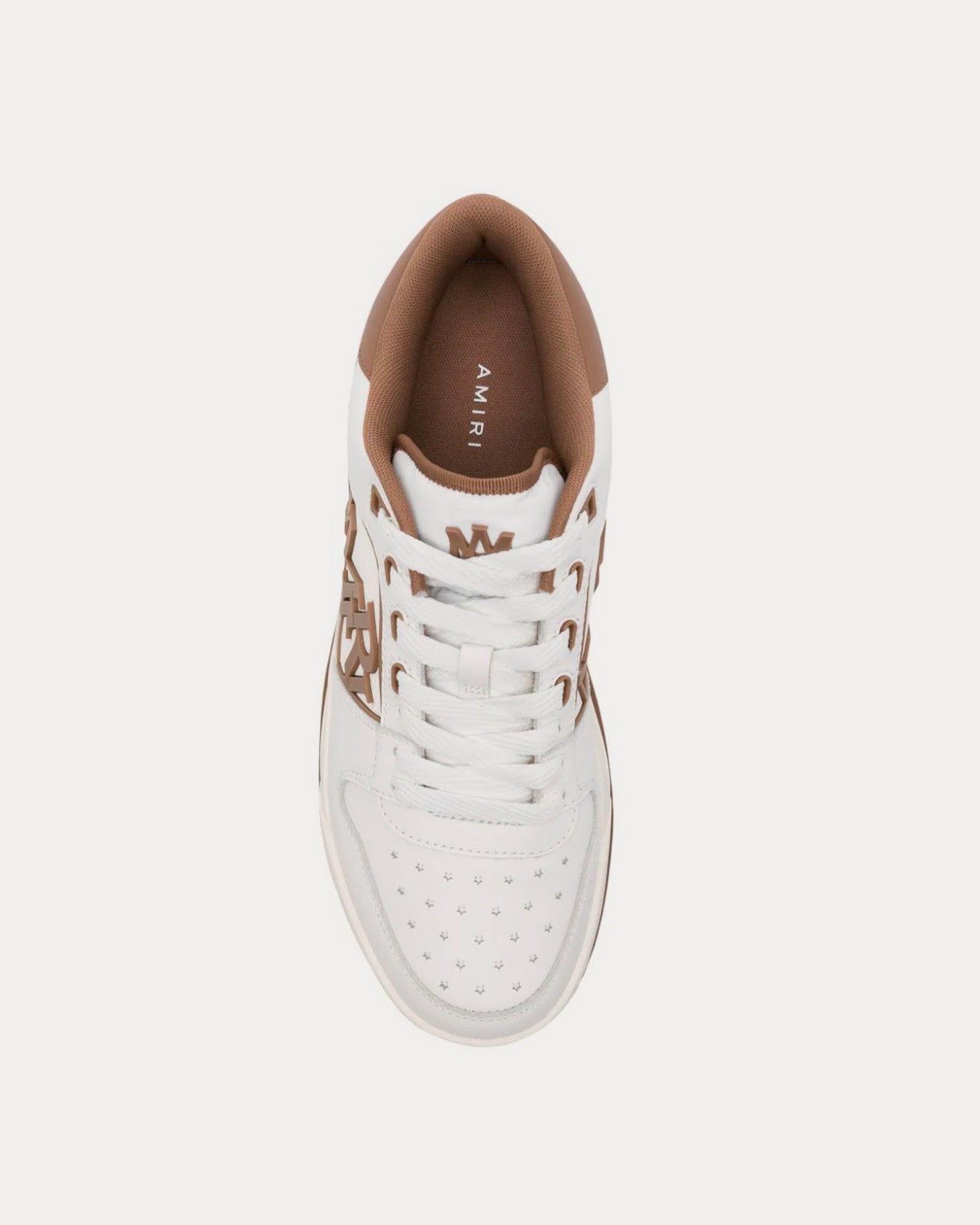 AMIRI Classic White / Brown Low Top Sneakers - 2