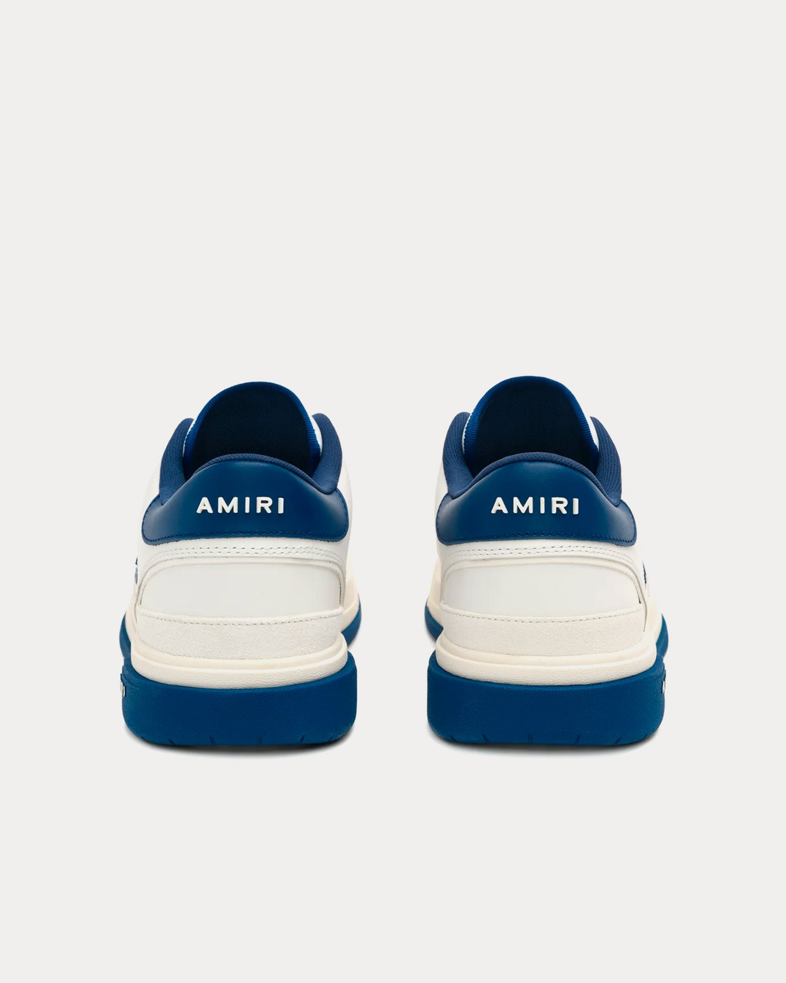 AMIRI Classic White / Navy Low Top Sneakers - 3