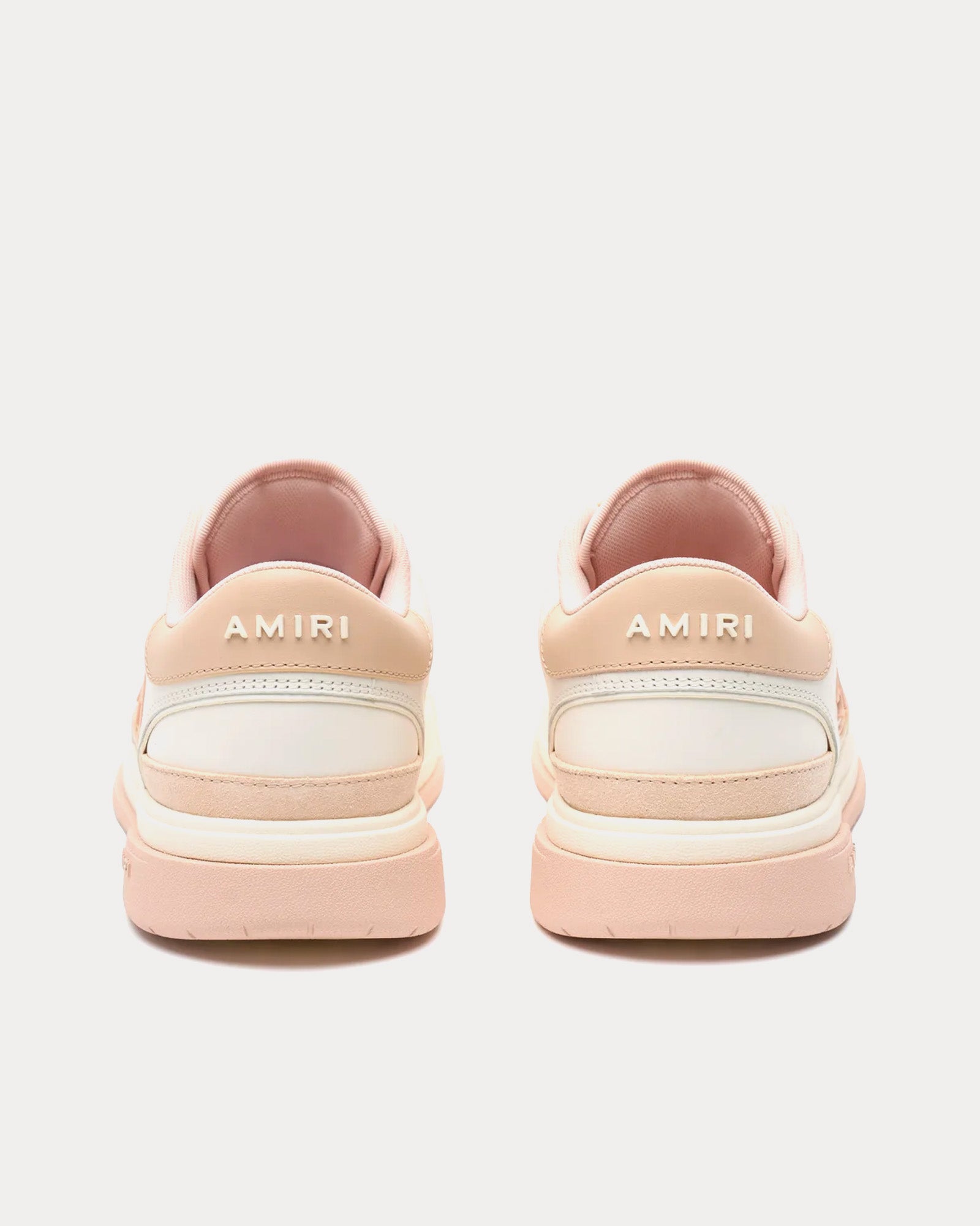 AMIRI Classic White / Pink Low Top Sneakers - 3