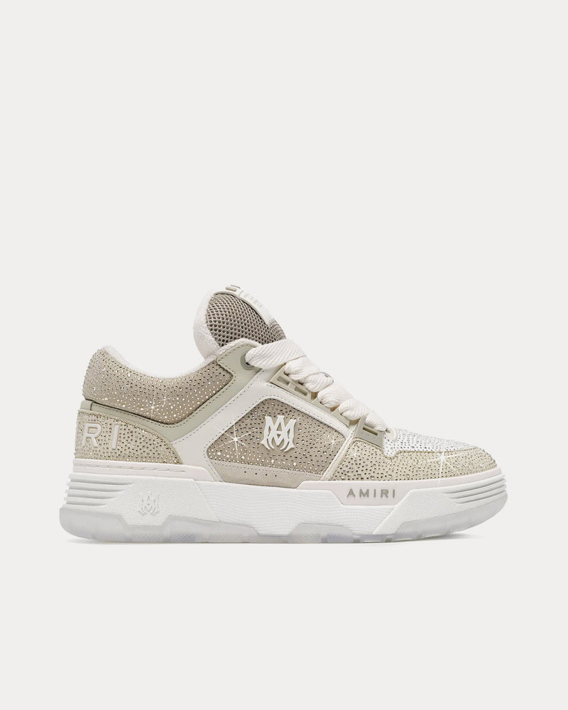 AMIRI MA-1 Crystal Alabaster Low Top Sneakers - 1