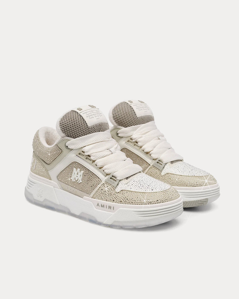 AMIRI MA-1 Crystal Alabaster Low Top Sneakers - 2