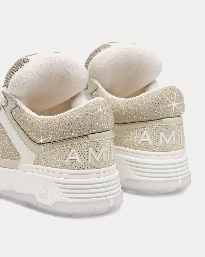 AMIRI MA-1 Crystal Alabaster Low Top Sneakers - 3