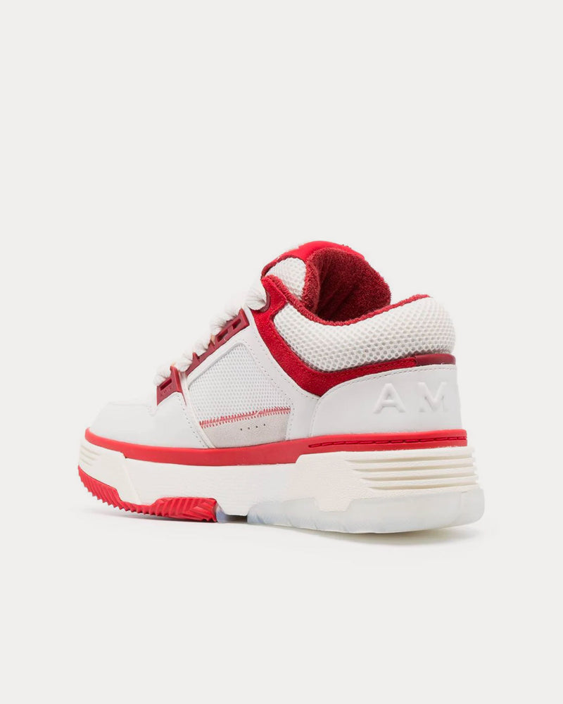 AMIRI MA-1 White / Red Low Top Sneakers - 4