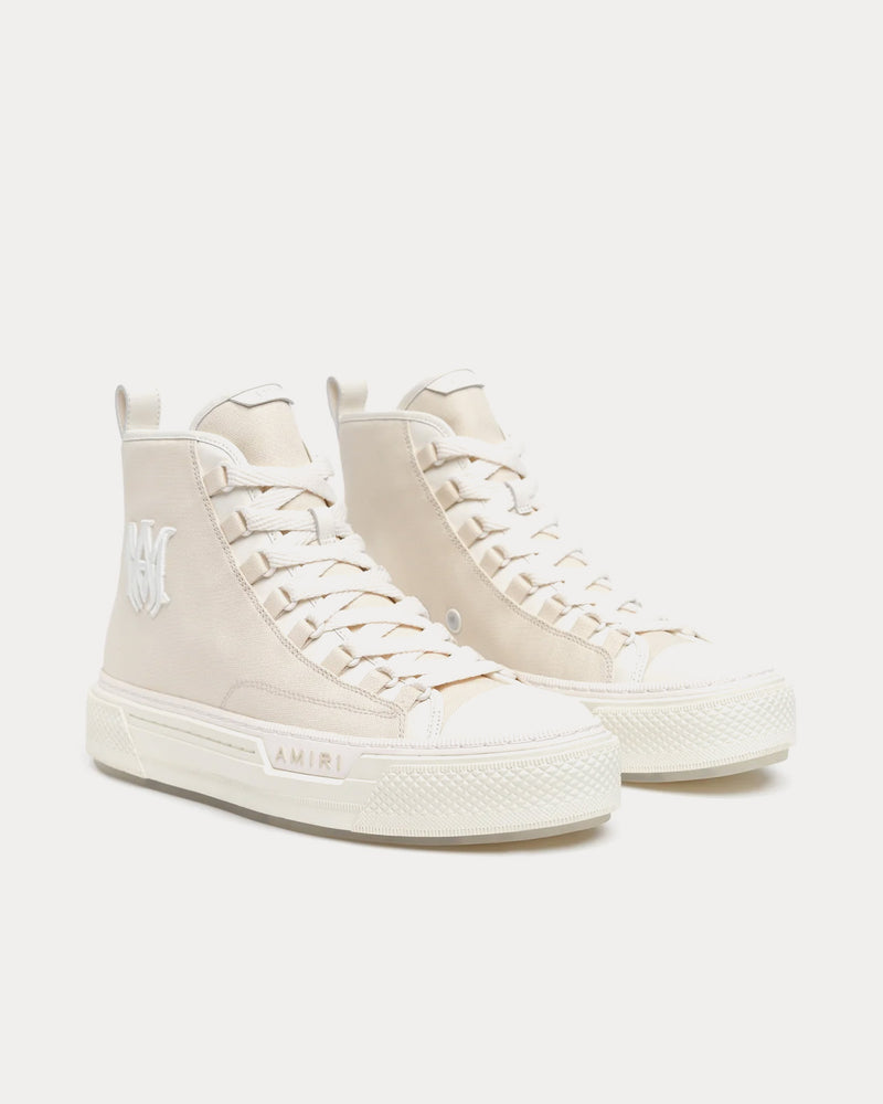 AMIRI MA Court Hi Alabaster High Top Sneakers - 2