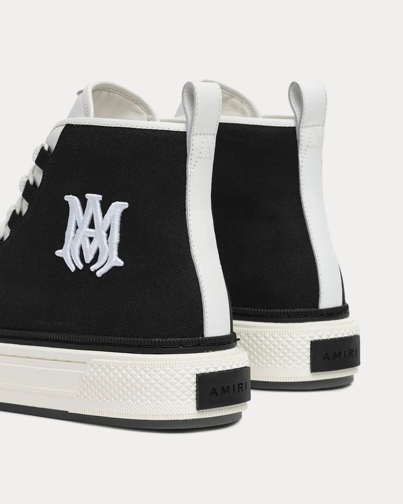 AMIRI MA Court Hi Black / White High Top Sneakers - 3