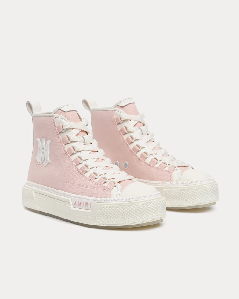 AMIRI MA Court Hi Pale Peach High Top Sneakers - 2