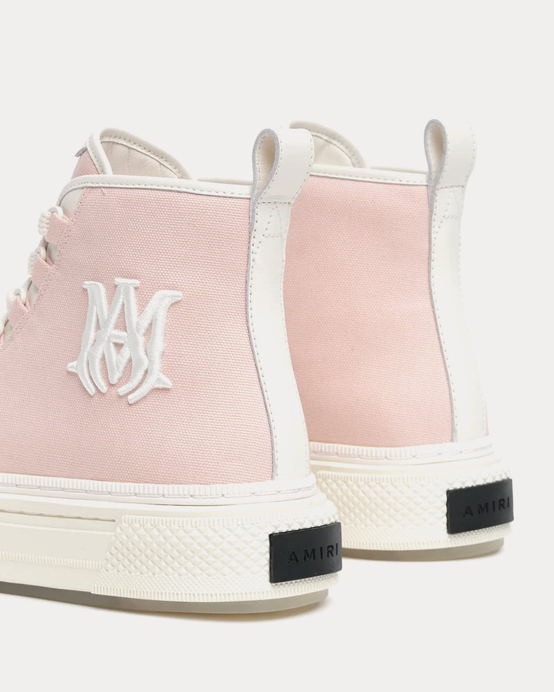 AMIRI MA Court Hi Pale Peach High Top Sneakers - 3