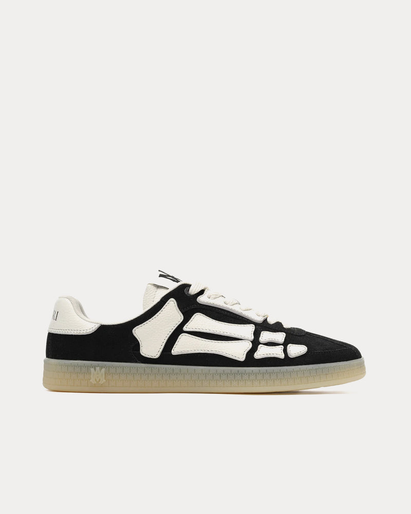 AMIRI Pacific Bones Black Low Top Sneakers - 1