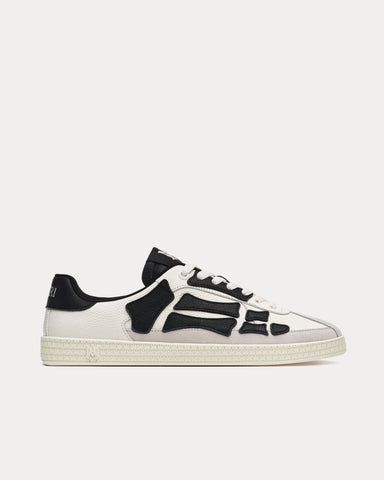 AMIRI Pacific Bones White / Black Low Top Sneakers