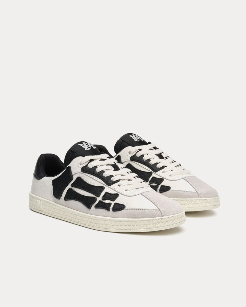 AMIRI Pacific Bones White / Black Low Top Sneakers - 2