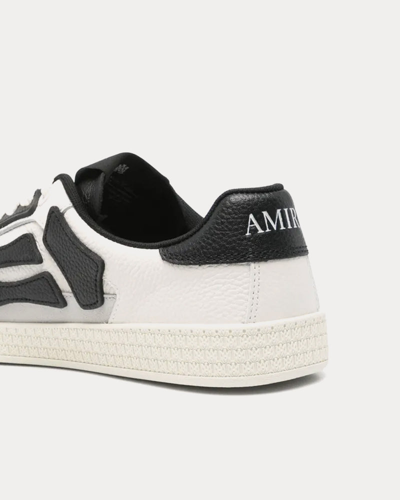 AMIRI Pacific Bones White / Black Low Top Sneakers - 3