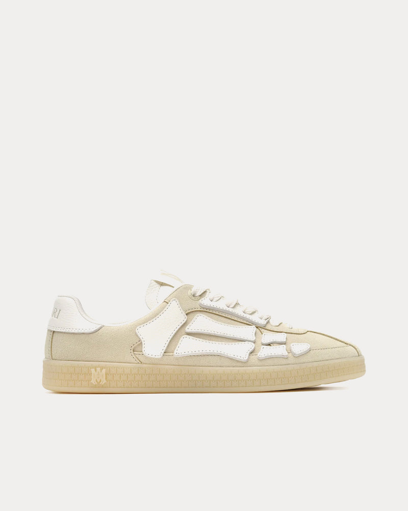 AMIRI Pacific Bones Sand Low Top Sneakers - 1