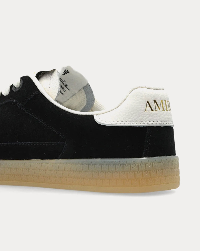 AMIRI Pacific Suede Black Low Top Sneakers - 3