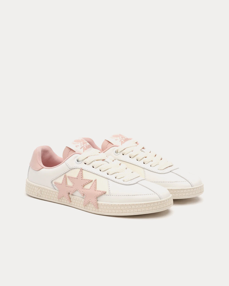 AMIRI Pacific White / Pale Peach Low Top Sneakers - 2