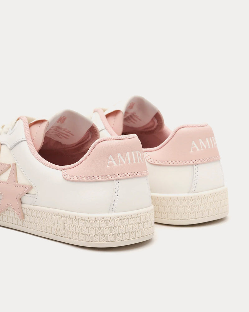 AMIRI Pacific White / Pale Peach Low Top Sneakers - 3