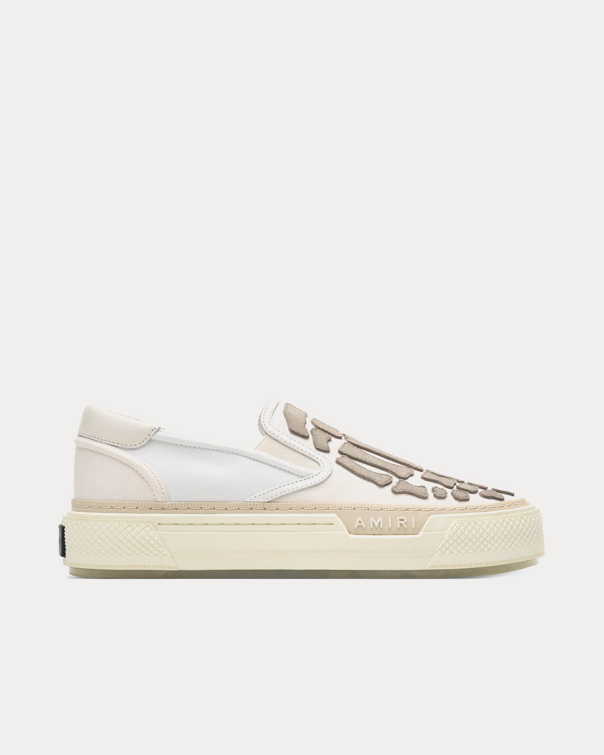 AMIRI Court White / Alabaster Slip On Sneakers - 1